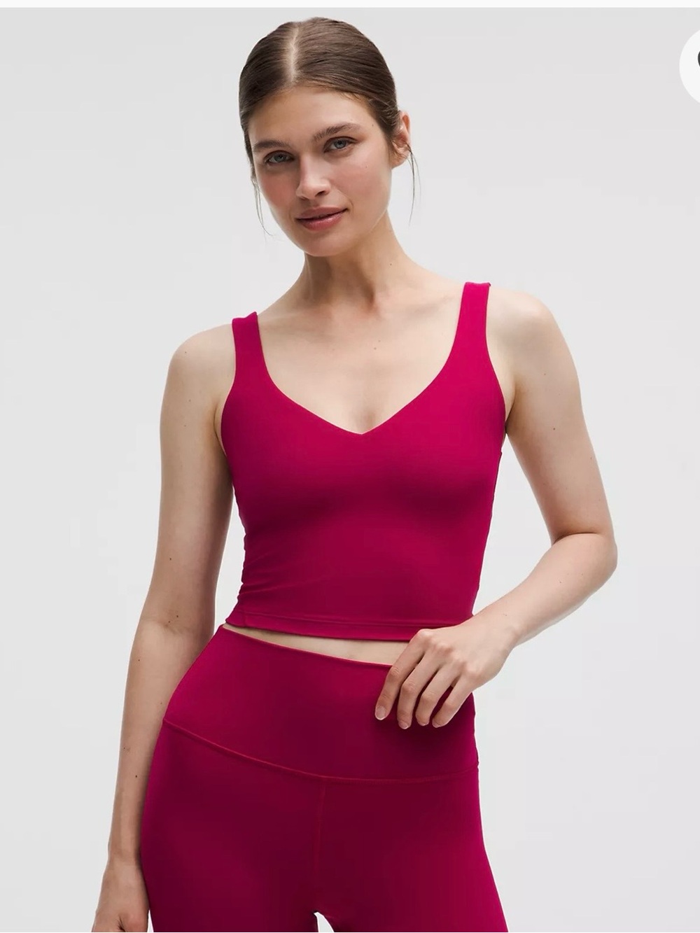 Lululemon Align Tank (Size 6) color pomegranate